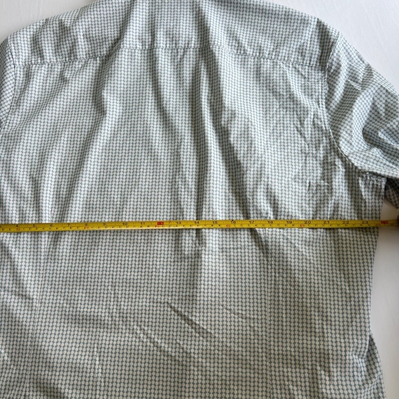 Mizzen + Main Leeward Shirt Men's 2XL Short Sleeve Button up Trim Fit Shirt - Picture 6 of 6